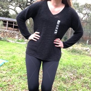 NWT black Calvin Klein Jeans oversized sweater, L